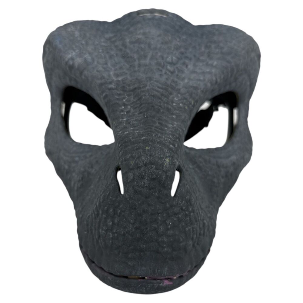 Velociraptor Dinosaur Mask "blue" Jurassic Park Cosplay realistic mouth movement - Picture 4 of 8